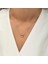 Mulvxeasy EASY02 925 Ayar Rose Minimal Kelebek Kadın Kolye (T5954) (8585) (Mulvix) 1