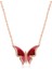 Mulvxeasy EASY02 925 Ayar Rose Minimal Kelebek Kadın Kolye (T5954) (8585) (Mulvix) 2