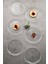 Adenya Cam Mini Tatlı Pasta Tabağı 16 cm Sunumluk Tabak 1