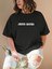 Baskılı T-Shirt - Siyah 2