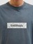 Jack Jones Jorsplıt Aop Brandıng Tee Ss Crew Pls Erkek Antrasit Büyük Beden Tshirt 12278577-16 5