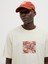 Jack Jones Jorsplıt Aop Brandıng Tee Ss Crew Neck Erkek Bej Tshirt 12272993-06 4