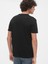 Erkek Siyah Gap Logo Kısa Kollu T-Shirt 7