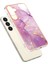 Samsung Galaxy S25 Için Mermer Desenli Telefon Kılıfı, Pc + Tpu Koruma Pembe (Yurt Dışından) 2