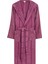 Italian Style Pamuklu Kadife Kapüşonlu Unisex Bornoz 3
