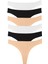 Kadın Brazilian Tanga 6'lı Paket Set - KTS1169 3