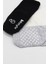 Bistyle Basic Kaymaz Penye Soket Çorap 3'lü BS10106 Siyah Ekru Gri 4