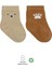 Nessiworld Bistyle Bear Penye Soket Çorap 2'li BS10116 Bej 1
