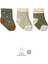 Nessiworld Bistyle 3'lü Penye Kız Soket Çorap BS10112 Nil 1