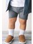 Nessiworld Bistyle Basic Kaymaz Penye Soket Çorap 3'lü BS10107 Nil Ekru Bej 4