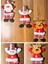 3 Adet Yılbaşı Çam Ağacı Süsü Peluş Tekstil Örme Orta Boy 17 cm x 11 cm 1