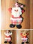 3 Adet Yılbaşı Çam Ağacı Süsü Peluş Tekstil Örme Orta Boy 17 cm x 11 cm 2