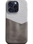 iPhone 16 Pro Max Kart Yuvası Kumaş Doku Deri + Pc Telefon Kapağı (Yurt Dışından) 1