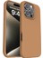 iPhone 16 Pro Max Manyetik Pc+Sıvı Silikon Çizilmez Telefon Kapağı (Yurt Dışından) 1