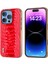 iPhone 16 Pro Galvanik Kenar Timsah Dokusu Hakiki Inek Derisi+Tpu+Pc Telefon Kapağı (Yurt Dışından) 1