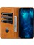 iPhone 16 Pro Max Sığır Derisi Doku Folyo Cüzdan Pu Deri Telefon Kapağı (Yurt Dışından) 3