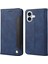 iPhone 16 Pu Deri Darbeye Dayanıklı Koruma Cüzdan Telefon Kapağı (Yurt Dışından) 1