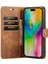 iPhone 16 Pro Çıkarılabilir Bölünmüş Deri Telefon Kapağı (Yurt Dışından) 2