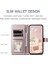 iPhone 16 Plus Eşkenar Dörtgen Izgara Pu Deri Cüzdan Crossbody Telefon Kılıfı (Yurt Dışından) 4