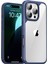 iPhone 16 Pro Max Darbeye Dayanıklı Pc+Tpu Şeffaf Arka Telefon Kapağı (Yurt Dışından) 1