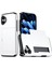iPhone 16 Çift Katmanlı Tpu + Sürgülü Kart Yuvalı Pc Telefon Kapağı (Yurt Dışından) 1