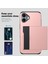 iPhone 16 Çift Katmanlı Tpu + Sürgülü Kart Yuvalı Pc Telefon Kapağı (Yurt Dışından) 3