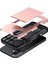 iPhone 16 Çift Katmanlı Tpu + Sürgülü Kart Yuvalı Pc Telefon Kapağı (Yurt Dışından) 5