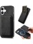 Çıkarılabilir Kart Yuvalı iPhone 16 Deri+Tpu Retro Telefon Kılıfı (Yurt Dışından) 1