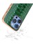iPhone 16 Pro Max Galvanik Kenar Timsah Dokusu Hakiki Inek Derisi+Tpu+Pc Telefon Kapağı (Yurt Dışından) 5