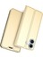 iPhone 16 Pu Deri Güçlü Manyetik Kapatma Telefon Kapağı (Yurt Dışından) 1