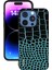 iPhone 16 Pro Max Hakiki Inek Derisi Arka Telefon Kapağı Timsah Dokusu (Yurt Dışından) 2