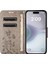 iPhone 16 Deri Cüzdan Standlı Telefon Kapağı (Yurt Dışından) 2