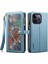 iPhone 16 Pro Max Fermuarlı Cüzdan Deri Telefon Kılıfı (Yurt Dışından) 1