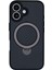 iPhone 16 Karbon Fiber Doku Manyetik Halka Kickstand Tpu+Pc Telefon Kapağı (Yurt Dışından) 1