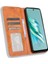 Tecno Spark 20 Künye Retro Pu Deri Standı Cüzdan Kapağı (Yurt Dışından) 3