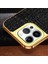 iPhone 16 Pro Max Timsah Dokulu Deri+Tpu Galvanik Telefon Kılıfı (Yurt Dışından) 4