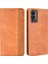Infinix Hot 12 4g Retro Doku Pu Deri Stand Cüzdan Kapağı (Yurt Dışından) 1