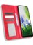 Infinix Hot 20S 4g / X6827 Manyetik Otomatik Kapanış Telefon Kılıfı Stand Retro Doku Pu Deri Anti-Shock Flip Cüzdan Telefon Kapağı (Yurt Dışından) 3