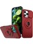 iPhone 16 Pro Max Manyetik Kickstand Slayt Lens Kapağı Tpu+Pc Telefon Kabuğu (Yurt Dışından) 1