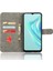 Infinix Hot 20I 4g X665C X665E Rfıd Engelleme Telefon Kılıfı Deri Cüzdan Stand Telefon Kapağı Kayışla (Yurt Dışından) 4