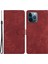iPhone 16 Pro Max Kart Tutucu Darbeye Dayanıklı Pu Deri Telefon Kapağı (Yurt Dışından) 1