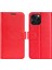 iPhone 16 Pro Max Manyetik Kapatma Crazy Horse Dokulu Deri Telefon Kılıfı (Yurt Dışından) 1