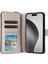 iPhone 16 Pro Max Fermuarlı Cüzdan Eşkenar Dörtgen Crossbody Deri Telefon Kılıfı (Yurt Dışından) 2