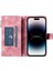 iPhone 16 Pro Max Pu Deri Fermuarlı Telefon Kılıfı (Yurt Dışından) 4