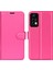 Infinix Note 11 Pro, Litchi Doku Cüzdan Pu Deri Kabuk Stand Kapağı (Yurt Dışından) 1
