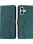 iPhone 16 Pu Deri Cilt Dokunma Duygusu Cüzdan Telefon Kapağı (Yurt Dışından) 1