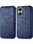 Vivo Y16 4g Pu Deri Telefon Kılıfı, Cüzdan Stand Baskı Rhombus Manyetik Shock Anti-Phone Cover (Yurt Dışından) 1
