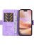 iPhone 16 Plus Litchi Doku Cüzdan Pu Deri Flip Telefon Kapağı (Yurt Dışından) 2