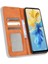Infinix Hot 11 4g 2022 X675 Retro Doku Pu Deri Deri Flip Cüzdan Kılıfı (Yurt Dışından) 3