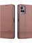 Vivo Y21/Y33S Tasarımı Manyetik Otomatik Kapanış Pu Deri Telefon Kılıfı (Yurt Dışından) 1